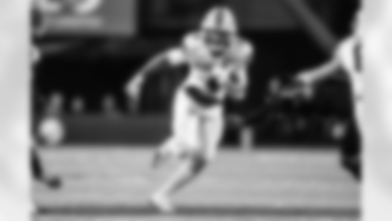 Check out photos of New Orleans Saints 6th round draft pick Devin Neal, running back from Kansas, drafted 184th overall in the 2025 NFL Draft.