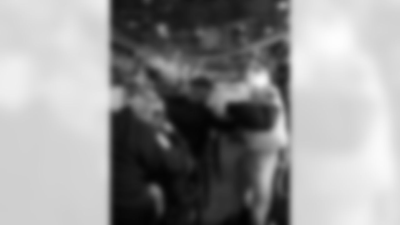 The New Orleans Saints hosted a watch party presented by Bud Light for their game against the Atlanta Falcons on Jan. 4, 2026 at Parlay's in New Orleans, Louisiana. Members of the Saints Cheer Krewe and Sir Saint were in attendance and interacting with fans during the event.