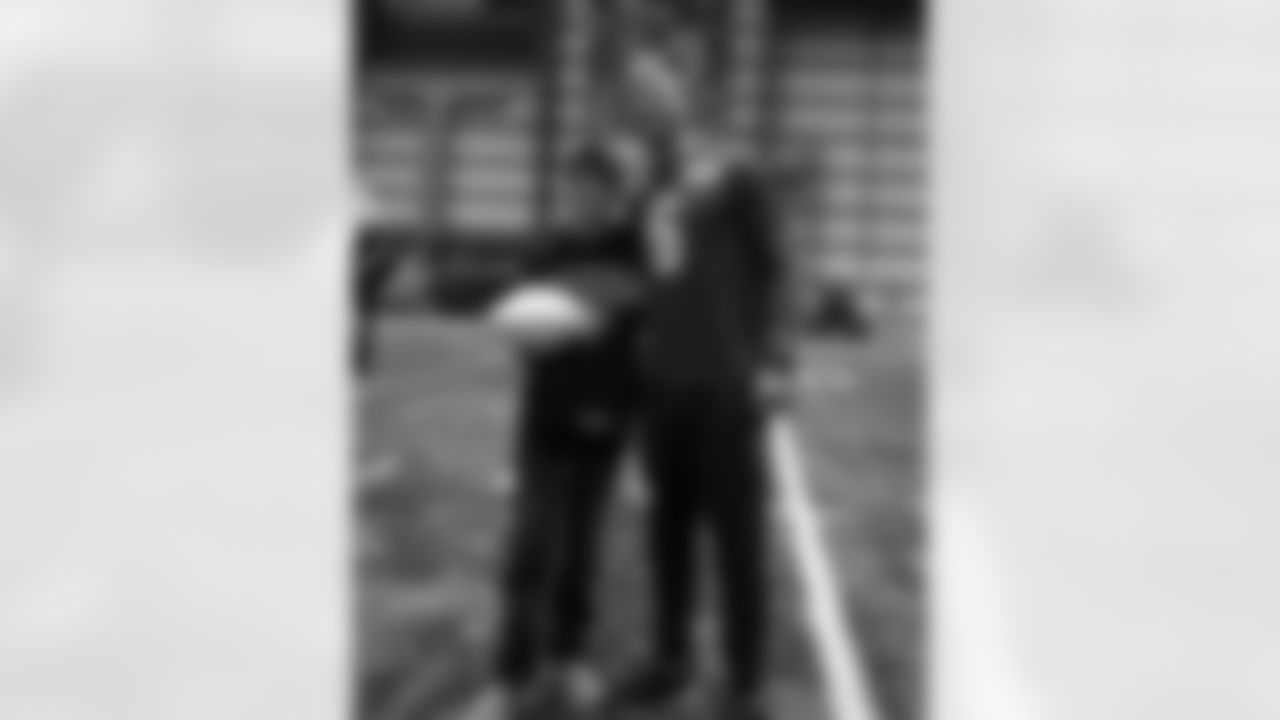 The New Orleans Saints teamed up with Make-A-Wish and the Dear Jack Foundation to host three fans for a facility tour on Saturday, December 20, 2025. The families also had the opportunity to meet players and head coach Kellen Moore at the team's walkthrough practice ahead of Week 16.