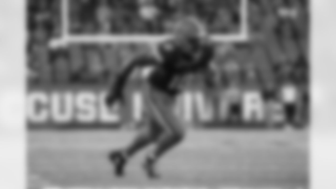 Check out photos of New Orleans Saints seventh round draft pick Fadil Diggs, defensive lineman from Syracuse, drafted 254th overall in the 2025 NFL Draft.