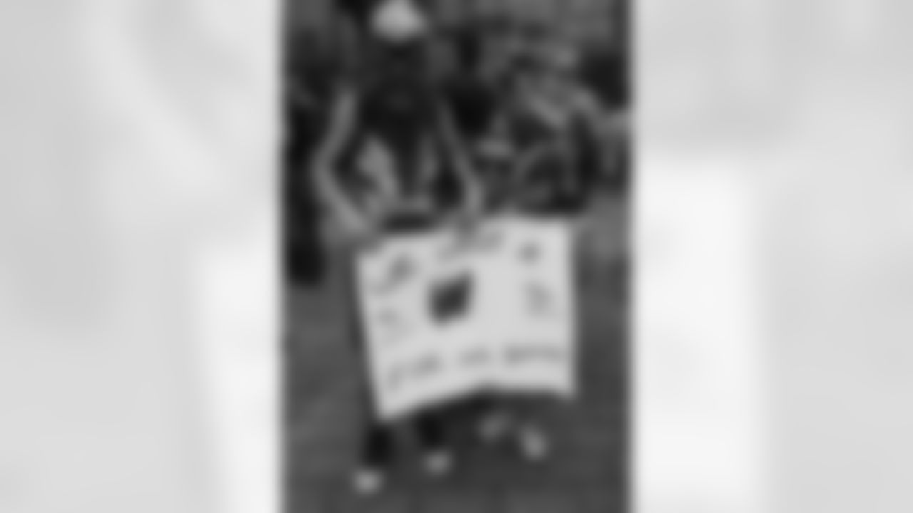 New Orleans Saints fans enjoyed the Week 16 entertainment in Champions Square ahead of the game against the New York Jets during the 2025 NFL season on Dec. 21, 2025.