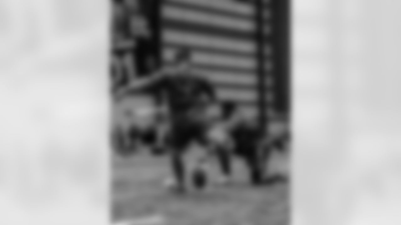 The New Orleans Saints and Dudley DeBosier hosted members of the Army, Marines, Air Force, Navy, and Coast Guard at the Ochsner Sports Performance Center for the 2026 Battle of the Branches on Thursday, January 29. Saints legend Pat Swilling, former defensive end Buford Jordan, and former kicker Greg Fassitt, along with Saints quarterback Tyler Shough and center Erik McCoy, were in attendance for the round-robin tournament featuring challenges such as tug-of-war, the 40-yard dash, and field goal kicking.