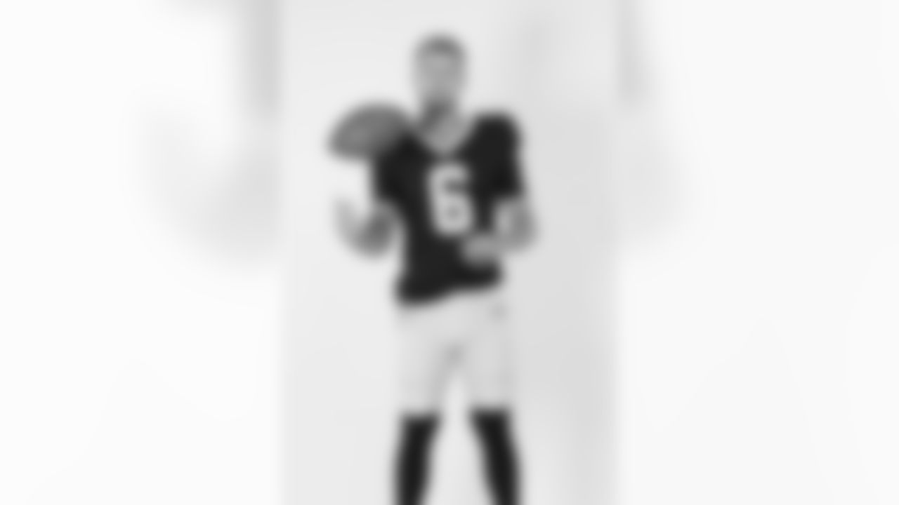 New Orleans Saints quarterback Tyler Shough (6) poses for a portrait during the NFLPA Rookie Premiere on Saturday, May 17, 2025 in Thousand Oaks, Calif. (Ben Liebenberg/NFL)