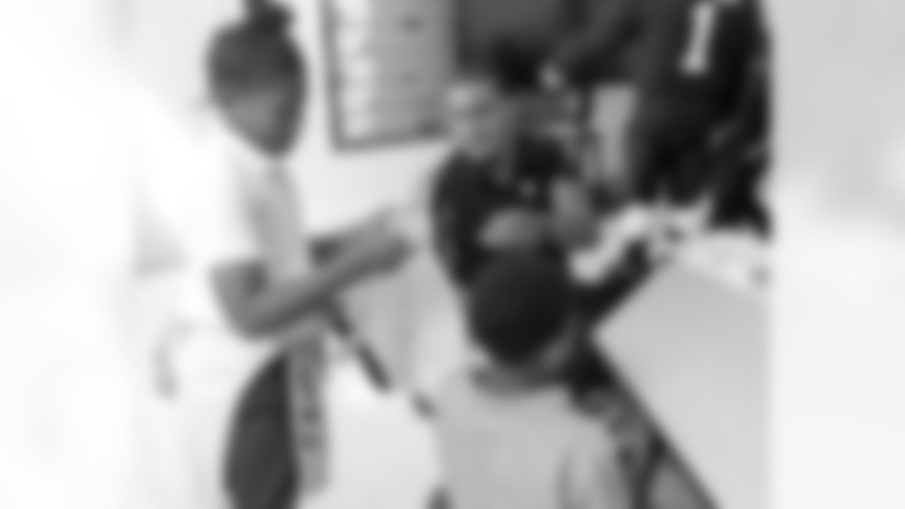 New Orleans Saints cornerback Alontae Taylor unveiled a new uniform and supplies closet he donated for students at The Leah Chase School on May 19, 2025.