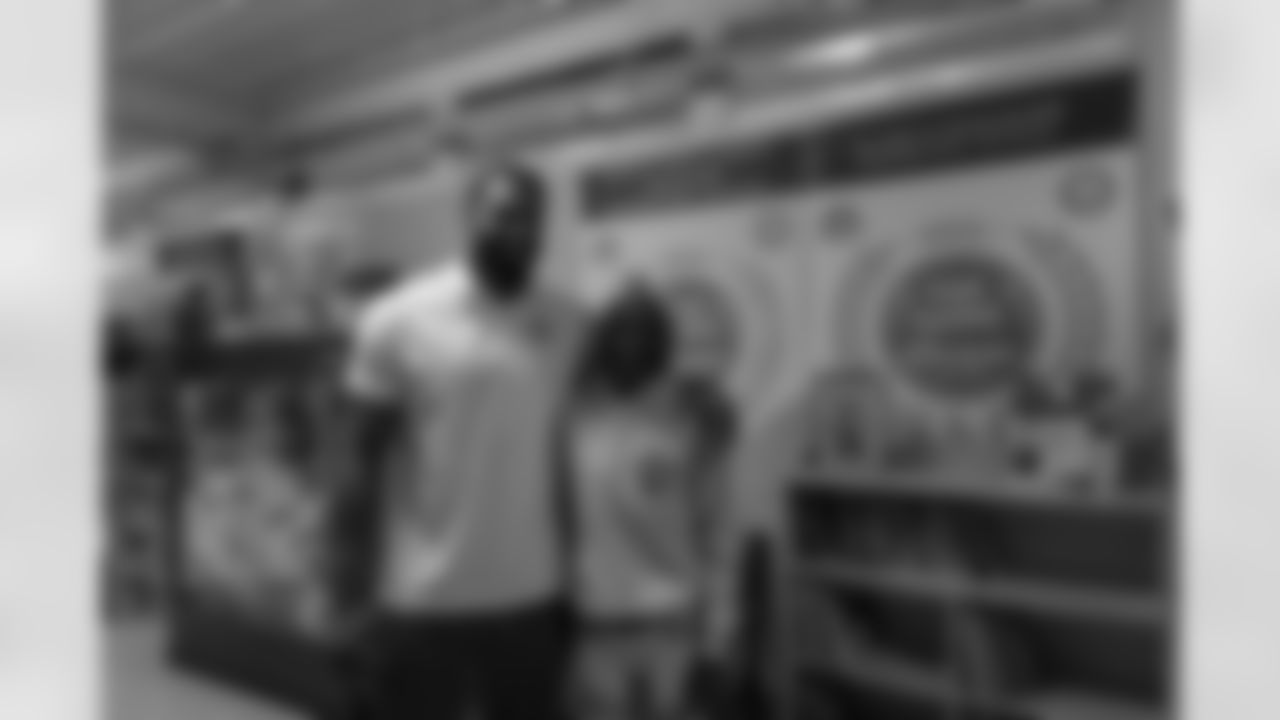 New Orleans Saints defensive end Cam Jordan joined students at Clancy Elementary School to unveil the school's new computer lab with new tech equipment and office supplies courtesy of Cox on Tuesday, Nov. 4, 2025.