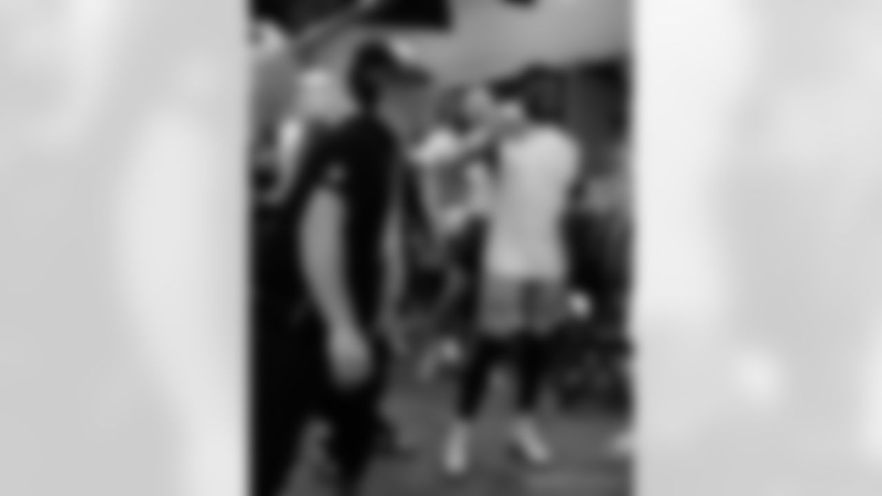 Head inside the New Orleans Saints locker room postgame after the Saints' win against the Tampa Bay Buccaneers in Week 14 of the 2025 NFL Season presented by Bud Light.