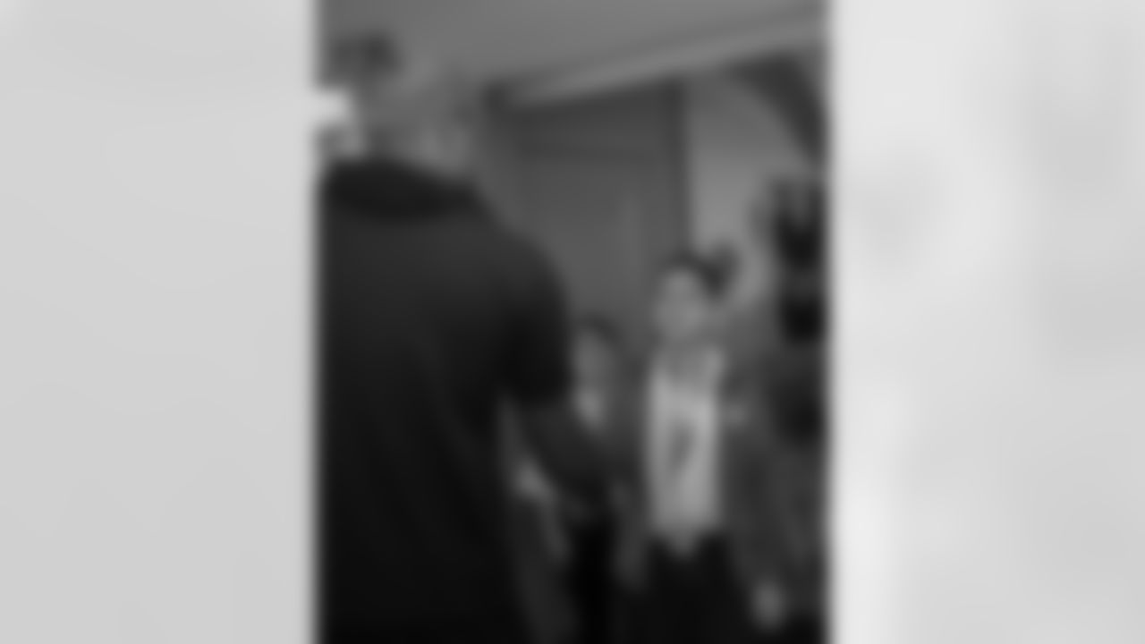 New Orleans Saints defensive end Cam Jordan visited students and staff at Bissonet Plaza Elementary School on Tuesday, Nov. 18, 2025.