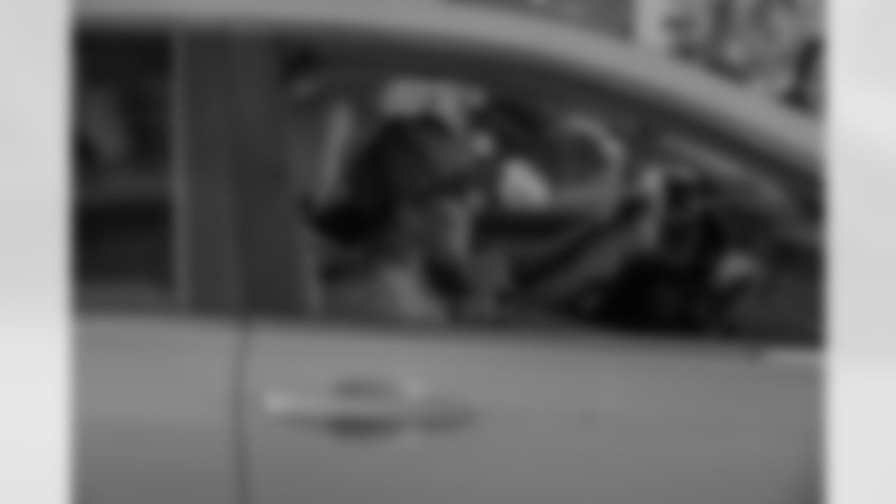 New Orleans Saints defensive end Cam Jordan welcomed local residents to the Cam Jordan Foundation's Turkey giveaway where he distributed holiday meals on Nov. 25, 2025.