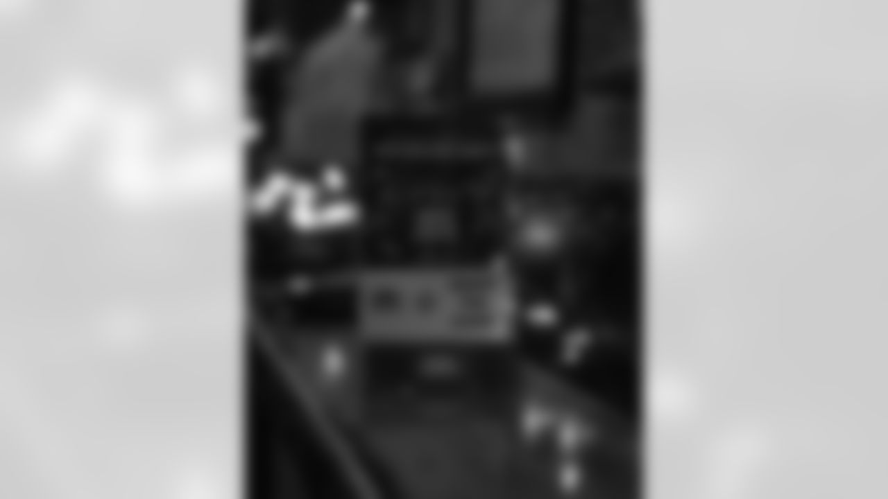 The New Orleans Saints hosted a watch party presented by Bud Light for their game against the Atlanta Falcons on Jan. 4, 2026 at Parlay's in New Orleans, Louisiana. Members of the Saints Cheer Krewe and Sir Saint were in attendance and interacting with fans during the event.