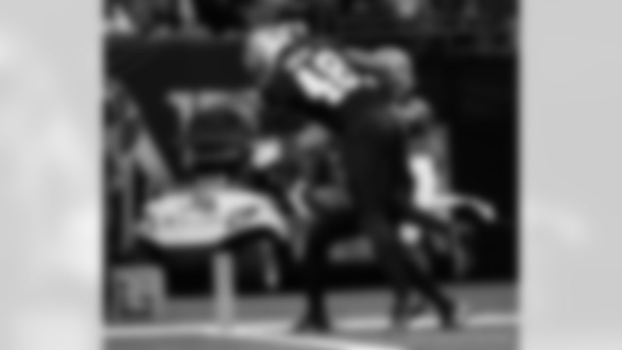 Check out the game action photos from the New Orleans Saints game against the Las Vegas Raiders for Week 17 of the 2024 NFL Season on Dec. 29, 2024 at Caesars Superdome.