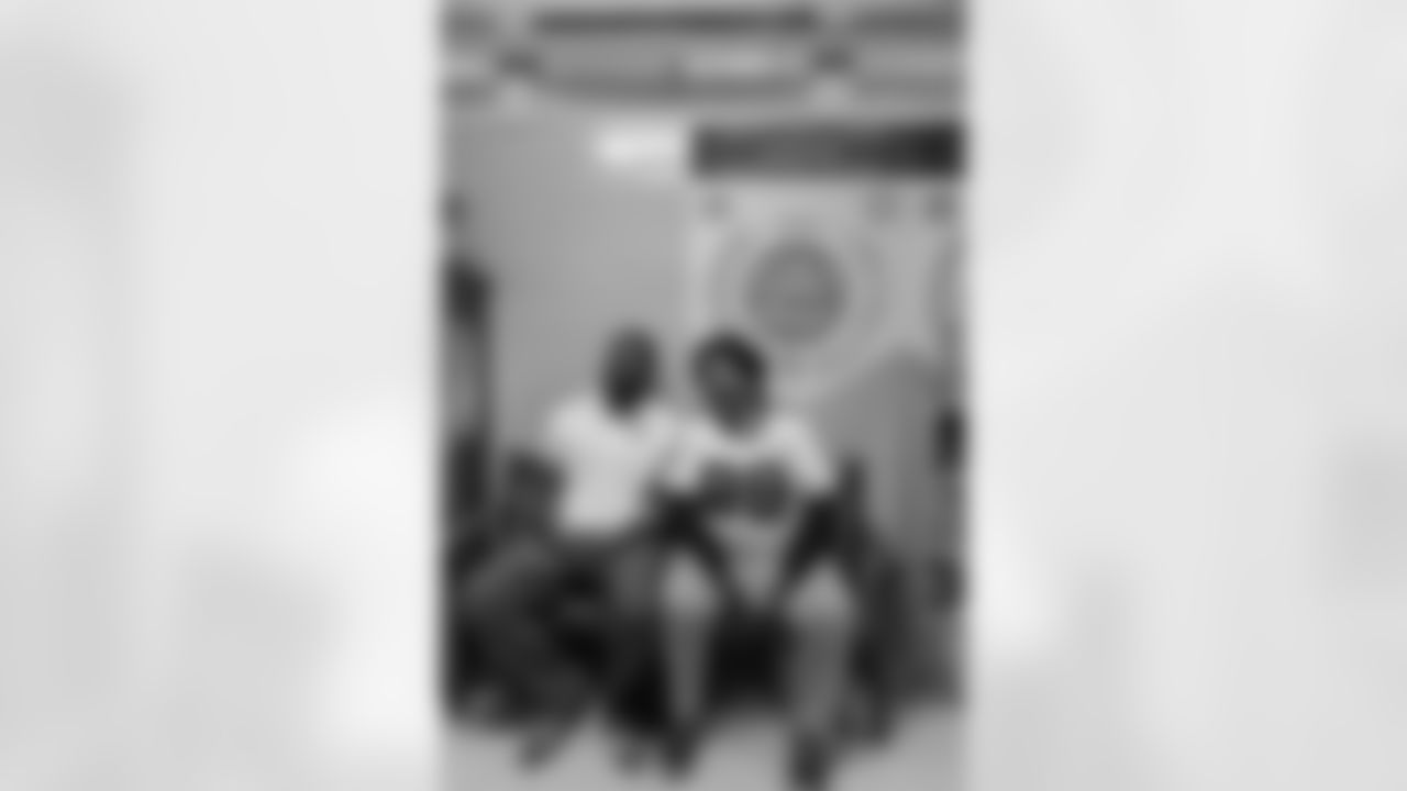 New Orleans Saints defensive end Cam Jordan joined students at Clancy Elementary School to unveil the school's new computer lab with new tech equipment and office supplies courtesy of Cox on Tuesday, Nov. 4, 2025.