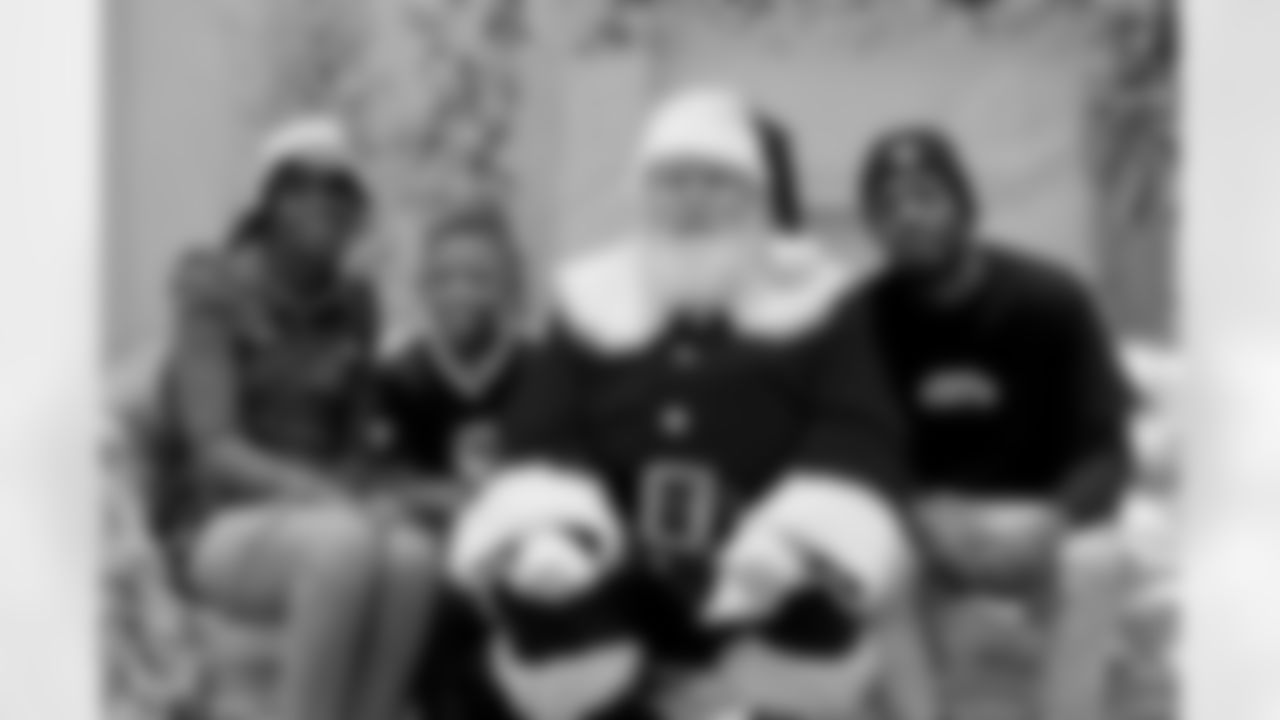 New Orleans Saints wide receiver Mason Tipton and linebacker Pete Werner joined members of the Saints Kids Club presented by Entergy, as well as the Pelicans and Saints Crib Clubs presented by Ochsner Children's Hospital, at the 2025 Holiday Huddle event on Wednesday, Dec. 10, 2025. Attendees enjoyed holiday-themed activities plus a Play Football Experience.