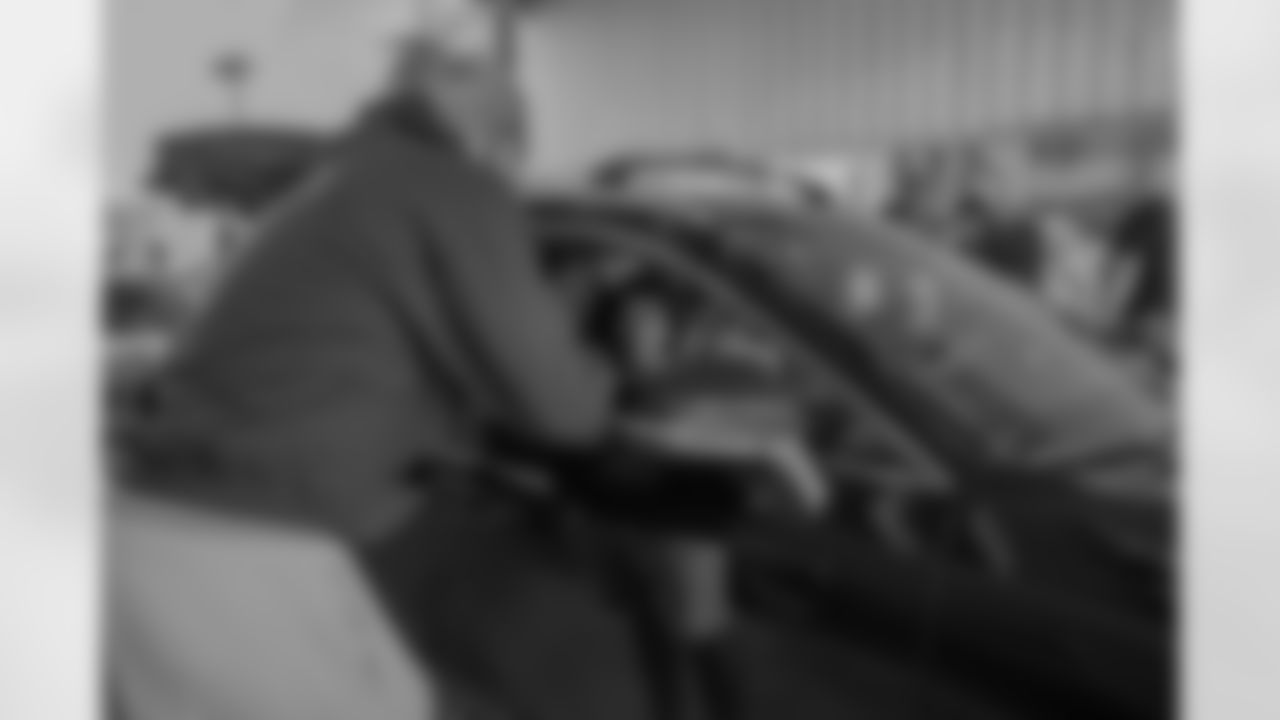 New Orleans Saints defensive end Cam Jordan welcomed local residents to the Cam Jordan Foundation's Turkey giveaway where he distributed holiday meals on Nov. 25, 2025.