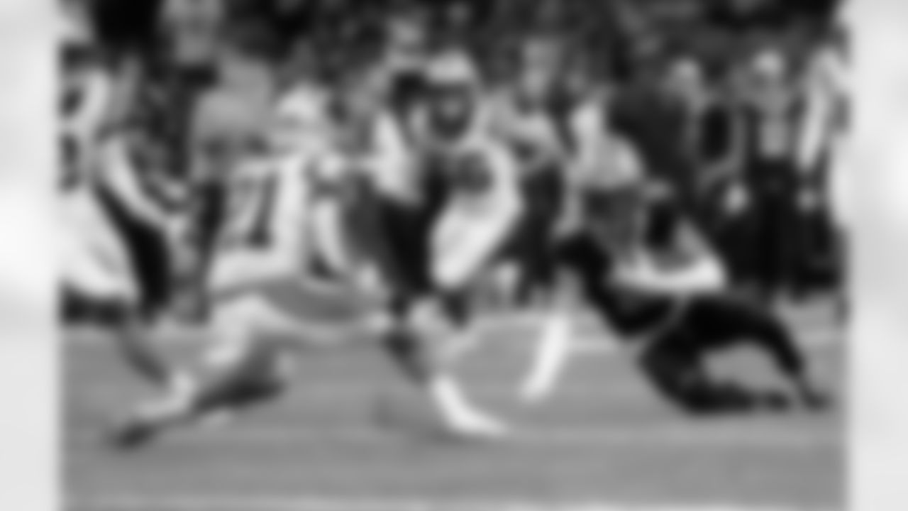 Check out the best photos of the New Orleans offense in their game against the Carolina Panthers for Week 15 of the 2025 NFL season on Dec. 14, 2025 at Caesars Superdome.