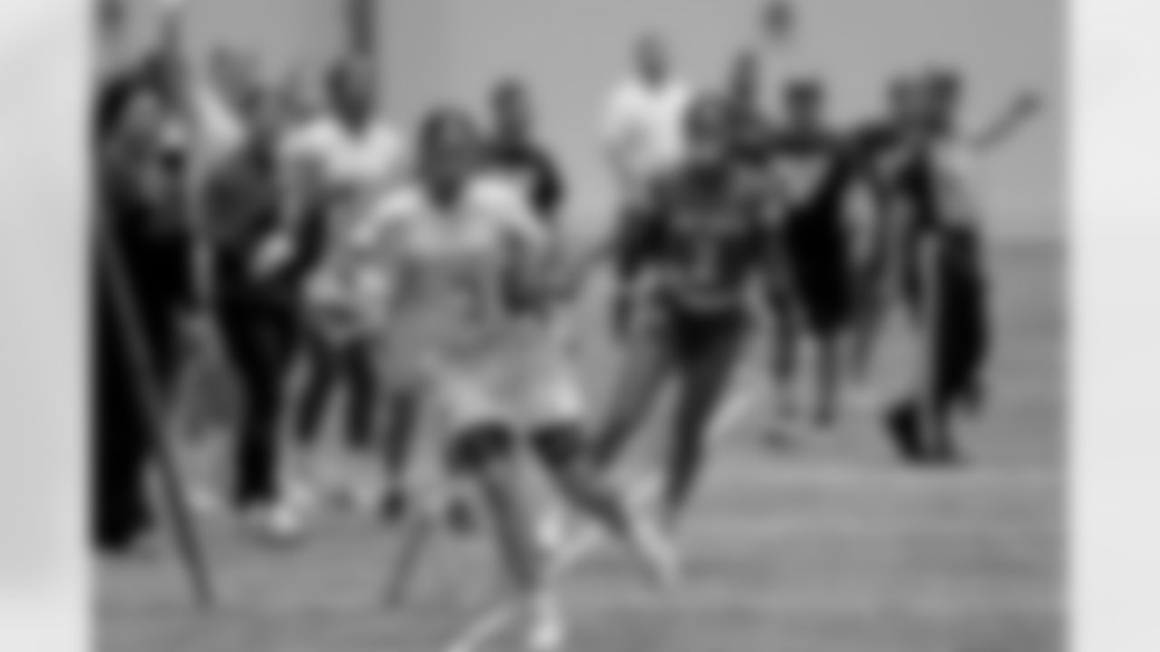 Check out the best action shots as Louisiana Flag Football teams competed in the semifinals round of the 2025 Saints Girls High School Flag Football season at the Ochsner Sports Performance Center on Tuesday, May 6, 2025. New Orleans Saints linebacker Anfernee Orji kicked off the game with the coin toss.