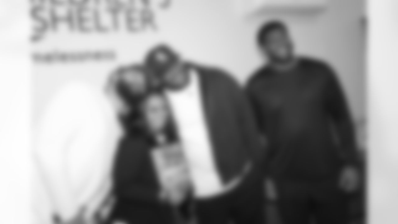 New Orleans Saints center/guard Cesar Ruiz hosted a holiday toy giveaway at the New Orleans Women and Children's Center on Tuesday, Dec. 16, 2025. The event also featured appearances by fellow Saints players center Erik McCoy, linebacker Torricelli Simpkins III, wide receiver Easton Kilty, and offensive tackle William Sherman to spread holiday cheer to children and families in the community.