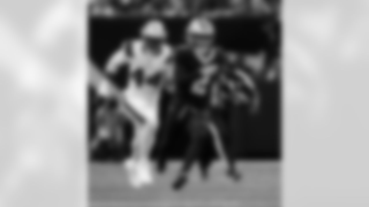 Check out the game action photos from the New Orleans Saints game against the New England Patriots for Week 6 of the 2025 NFL season on October 12, 2025 at Caesars Superdome.