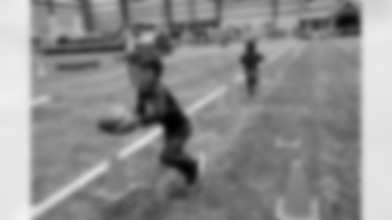 New Orleans Saints wide receiver Mason Tipton and linebacker Pete Werner joined members of the Saints Kids Club presented by Entergy, as well as the Pelicans and Saints Crib Clubs presented by Ochsner Children's Hospital, at the 2025 Holiday Huddle event on Wednesday, Dec. 10, 2025. Attendees enjoyed holiday-themed activities plus a Play Football Experience.