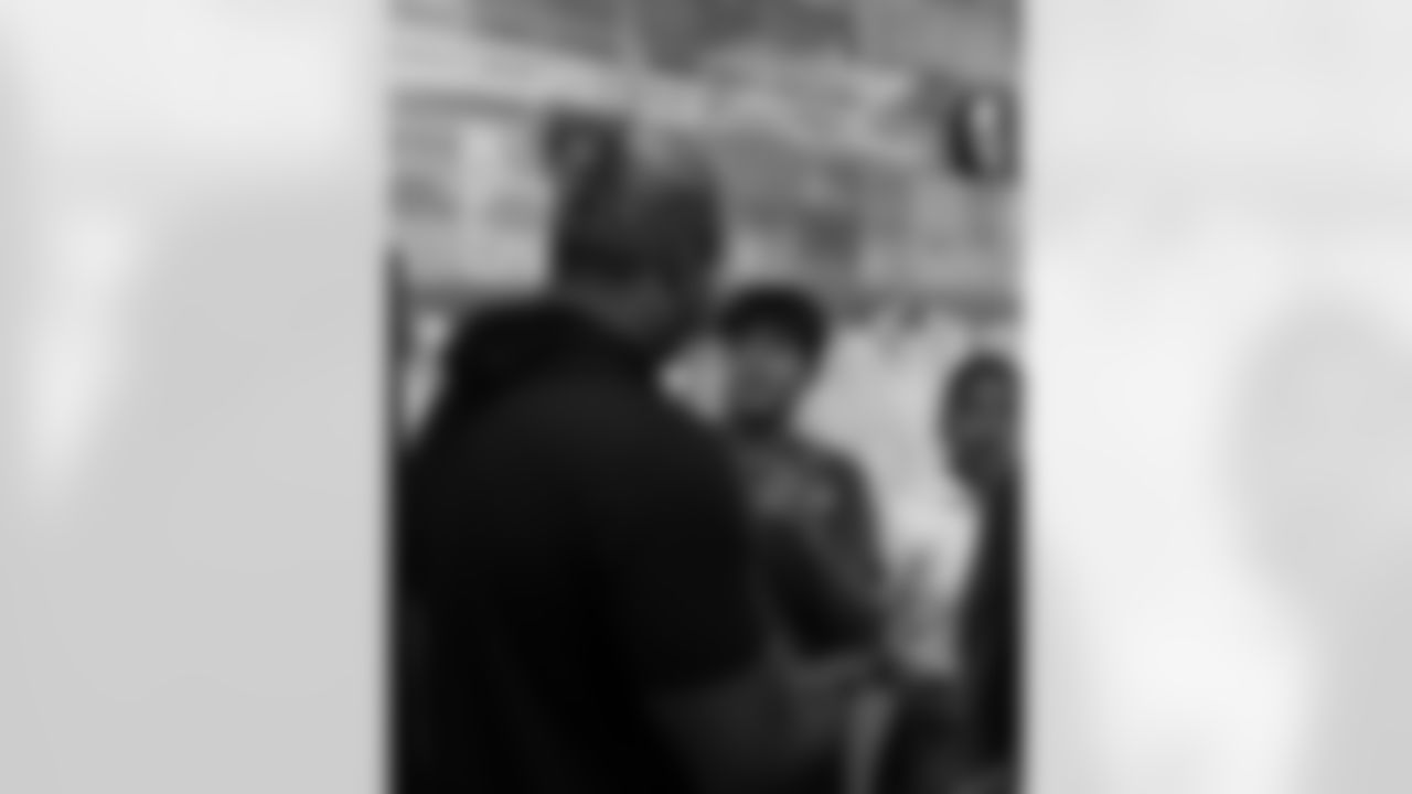 New Orleans Saints defensive end Cam Jordan visited students and staff at Bissonet Plaza Elementary School on Tuesday, Nov. 18, 2025.