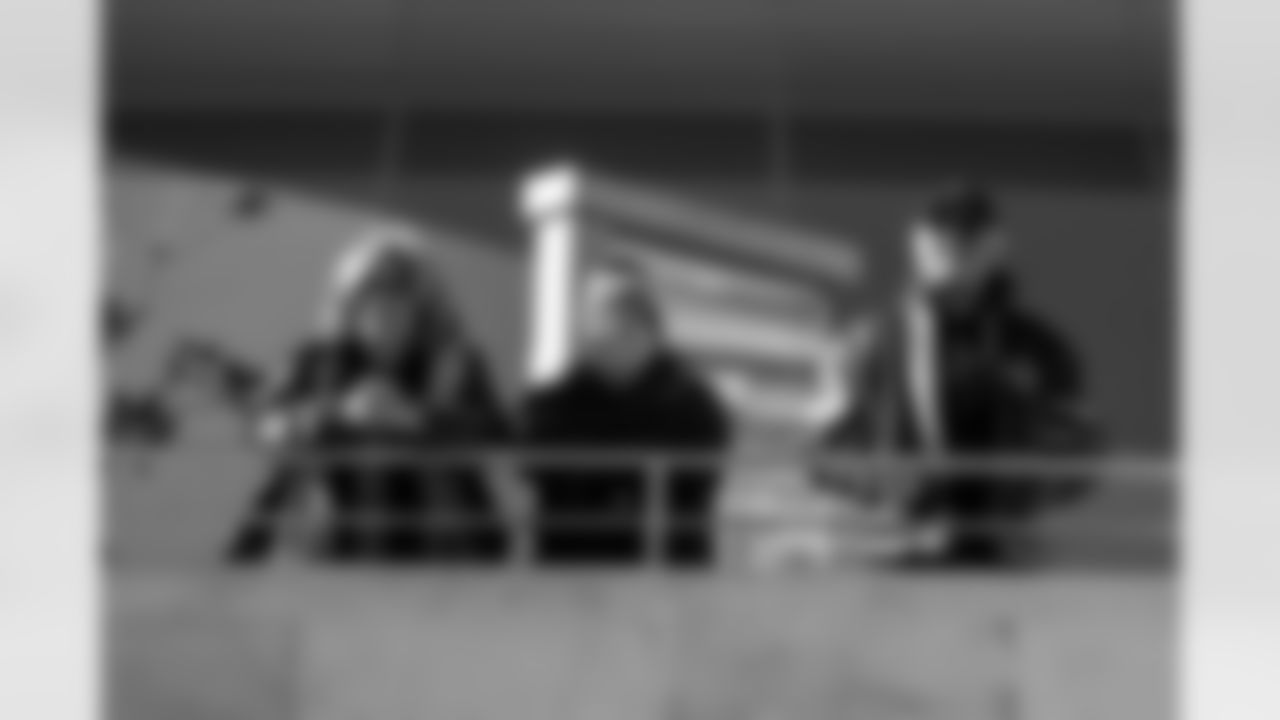 New Orleans Saints fans enjoyed the Week 15 entertainment in Champions Square ahead of the game against the Carolina Panthers during the 2025 NFL season on Dec. 14, 2025.