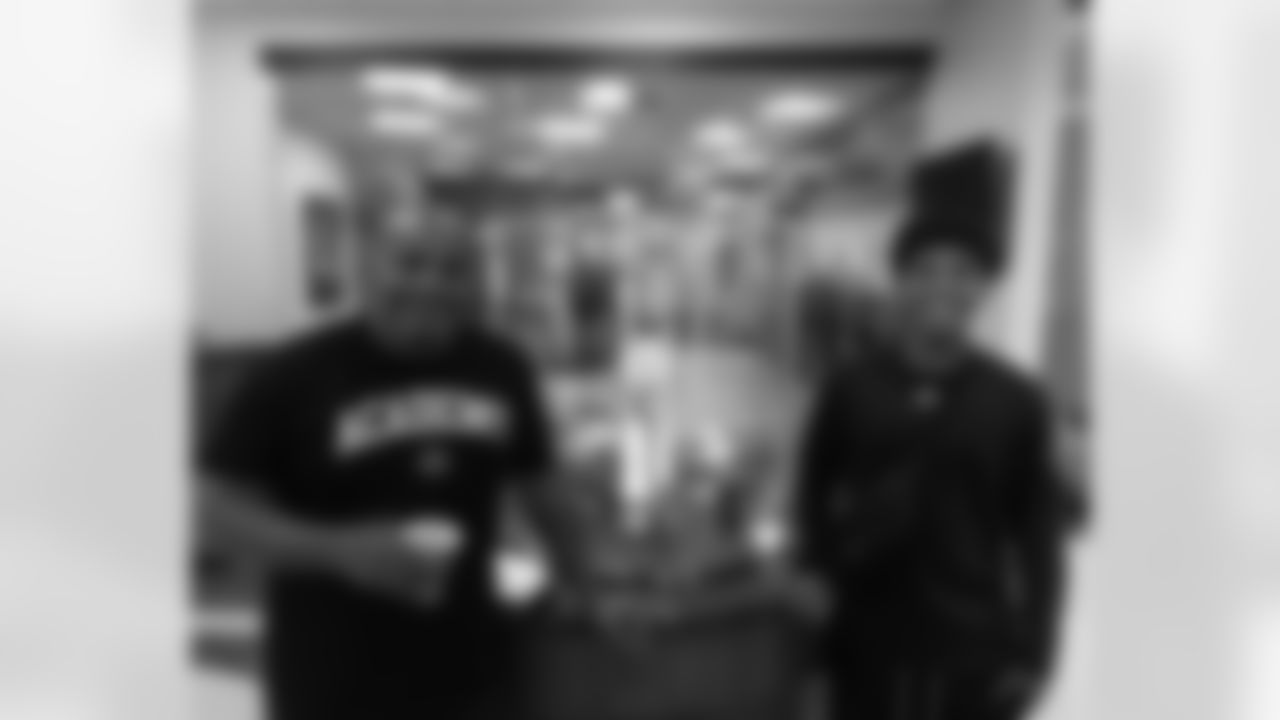 The New Orleans Saints hosted UFC legend and Louisiana native Daniel Cormier for a tour of the Ochsner Sports Performance Center on Thursday, July 17, 2025, where he met several players and coaches.