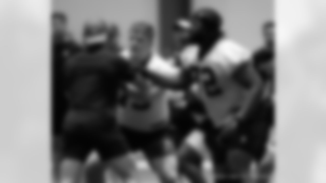 New Orleans Saints players attended 2025 Rookie Minicamp workouts at the Ochsner Sports Performance Center on May 10, 2025.