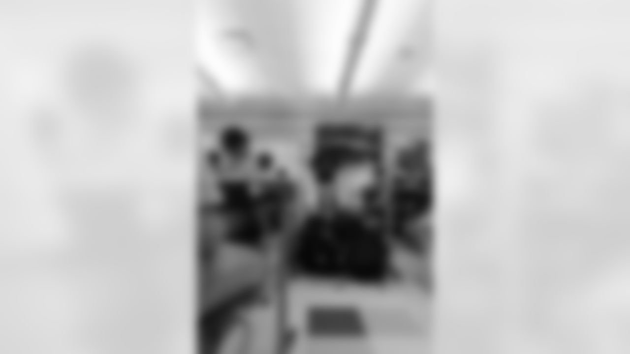 New Orleans Saints defensive end Cameron Jordan visited students and staff at Holy Cross School on Tuesday, Oct. 28, 2025.