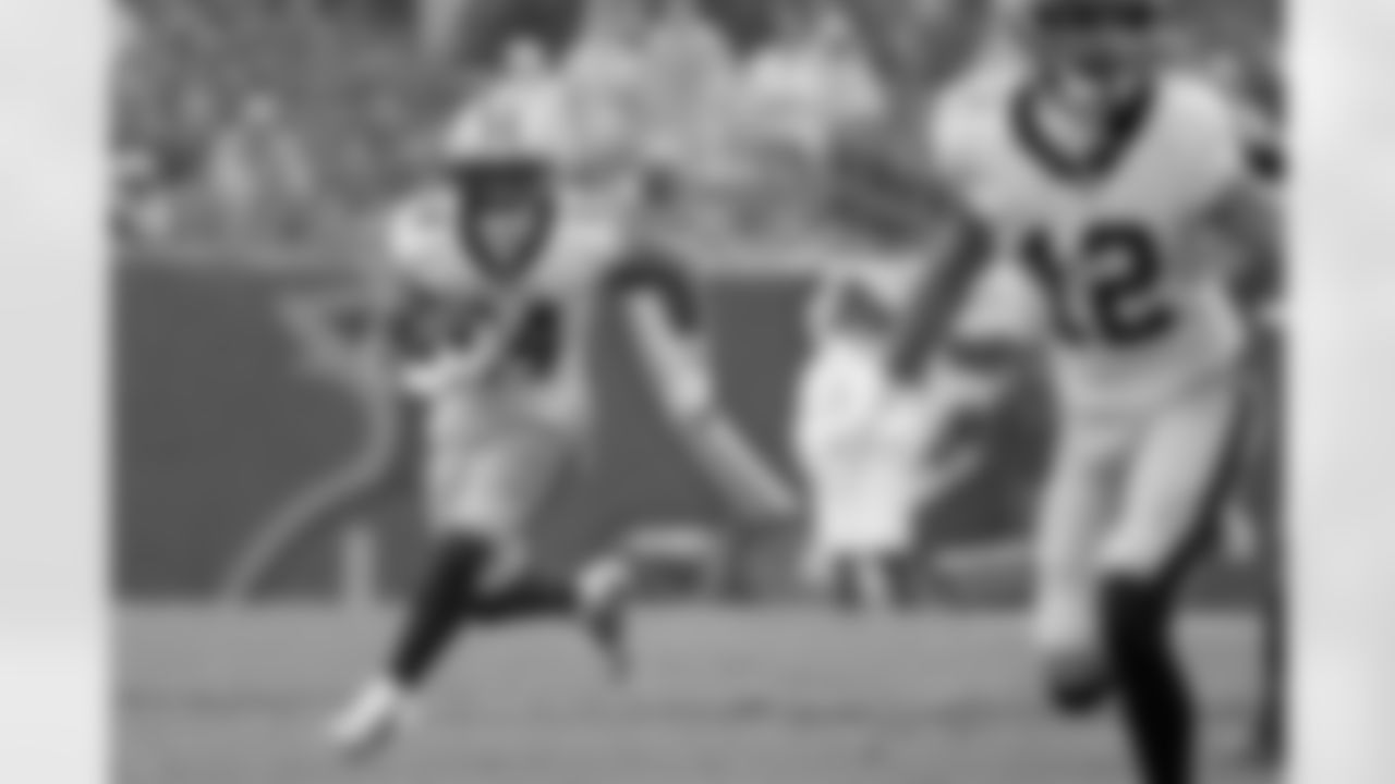 Check out the game action photos from the New Orleans Saints game against the Tampa Bay Buccaneers for Week 14 of the 2025 NFL season on Dec. 7, 2025 at Raymond James Stadium.