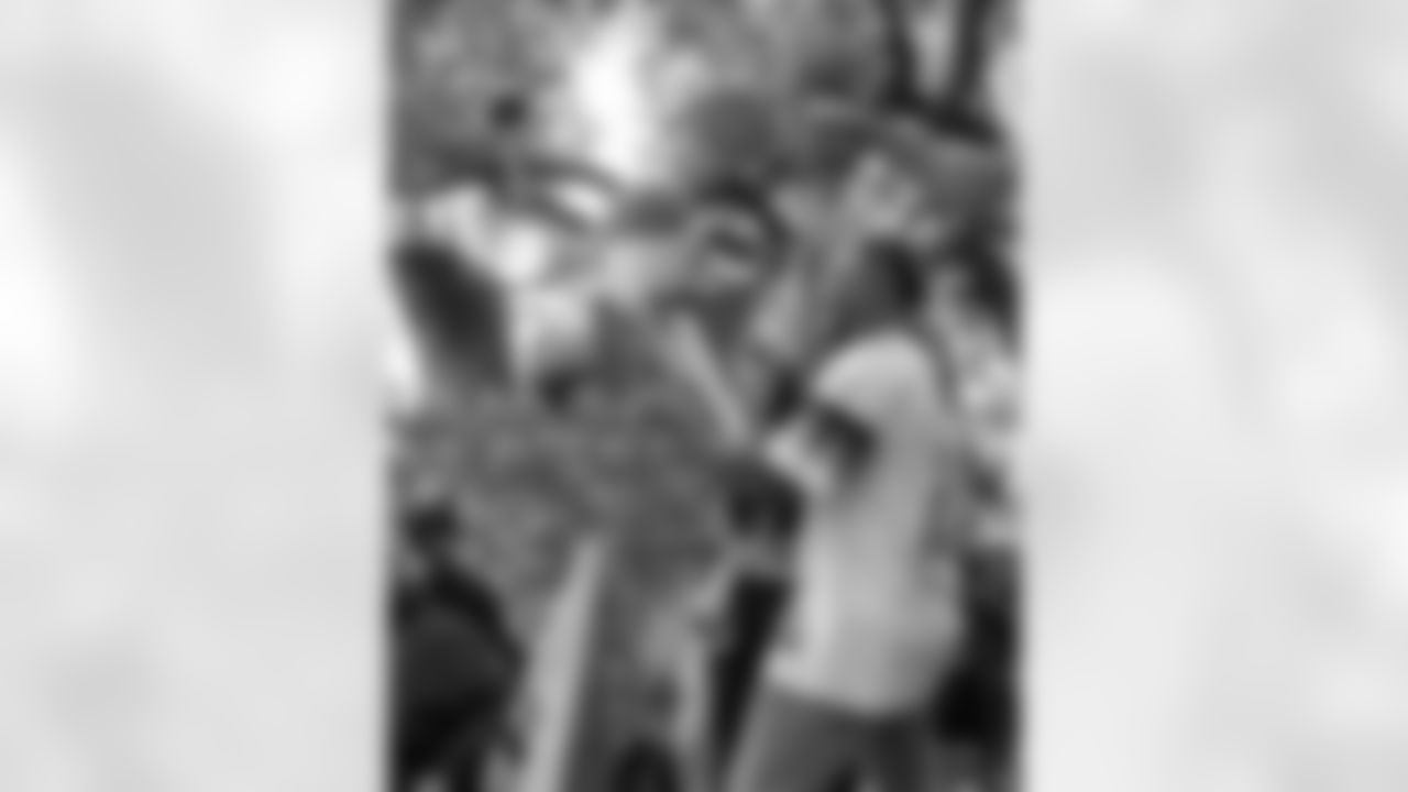 New Orleans Saints players rode down the Uptown route with the Krewe of Tucks as they presented their 58th annual parade on Saturday, February 14 during the 2026 Mardi Gras season.