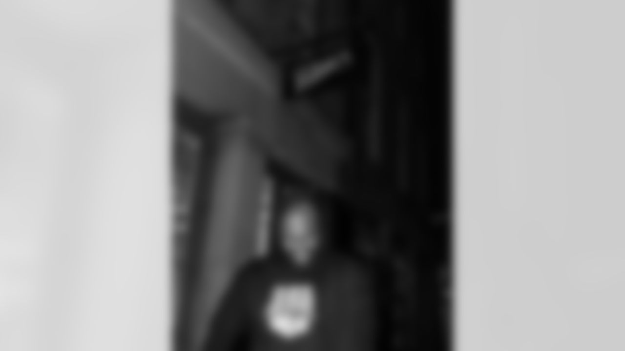 New Orleans Saints defensive end Cameron Jordan gifted dozens of local youth with a pair of sneakers of their choice at Sneaker Politics in the French Quarter on Monday, December 22, 2025.