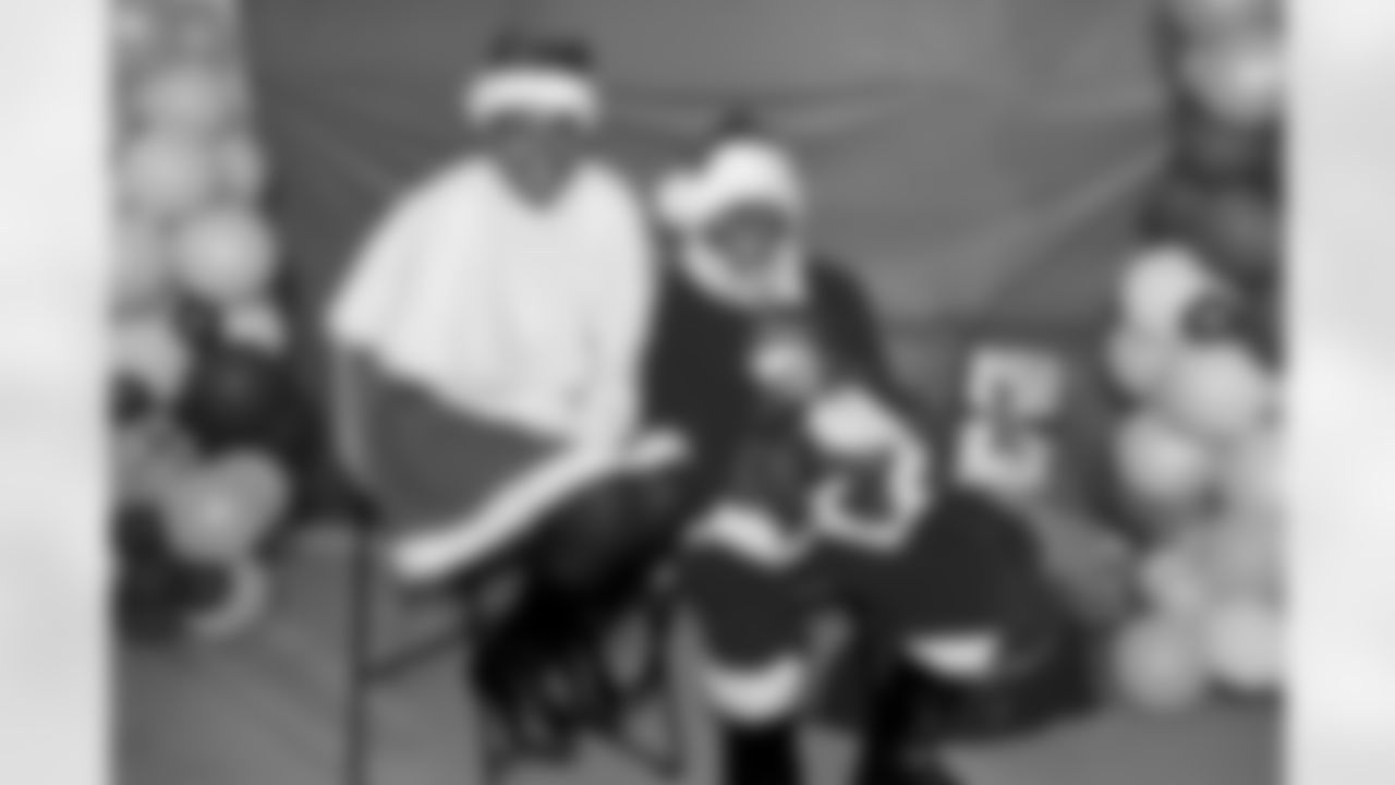 New Orleans Saints center/guard Cesar Ruiz hosted a holiday toy giveaway at the New Orleans Women and Children's Center on Tuesday, Dec. 16, 2025. The event also featured appearances by fellow Saints players center Erik McCoy, linebacker Torricelli Simpkins III, wide receiver Easton Kilty, and offensive tackle William Sherman to spread holiday cheer to children and families in the community.