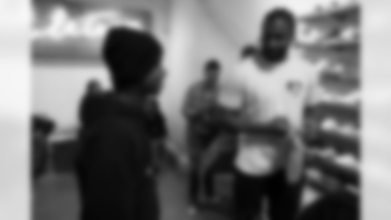 Saints defensive end Cameron Jordan's God Iz Love Foundation hosted a Christmas Kicks Shopping Spree at Sneaker Politics for kids from Youth Empowerment Project on Monday, December 11, 2023.