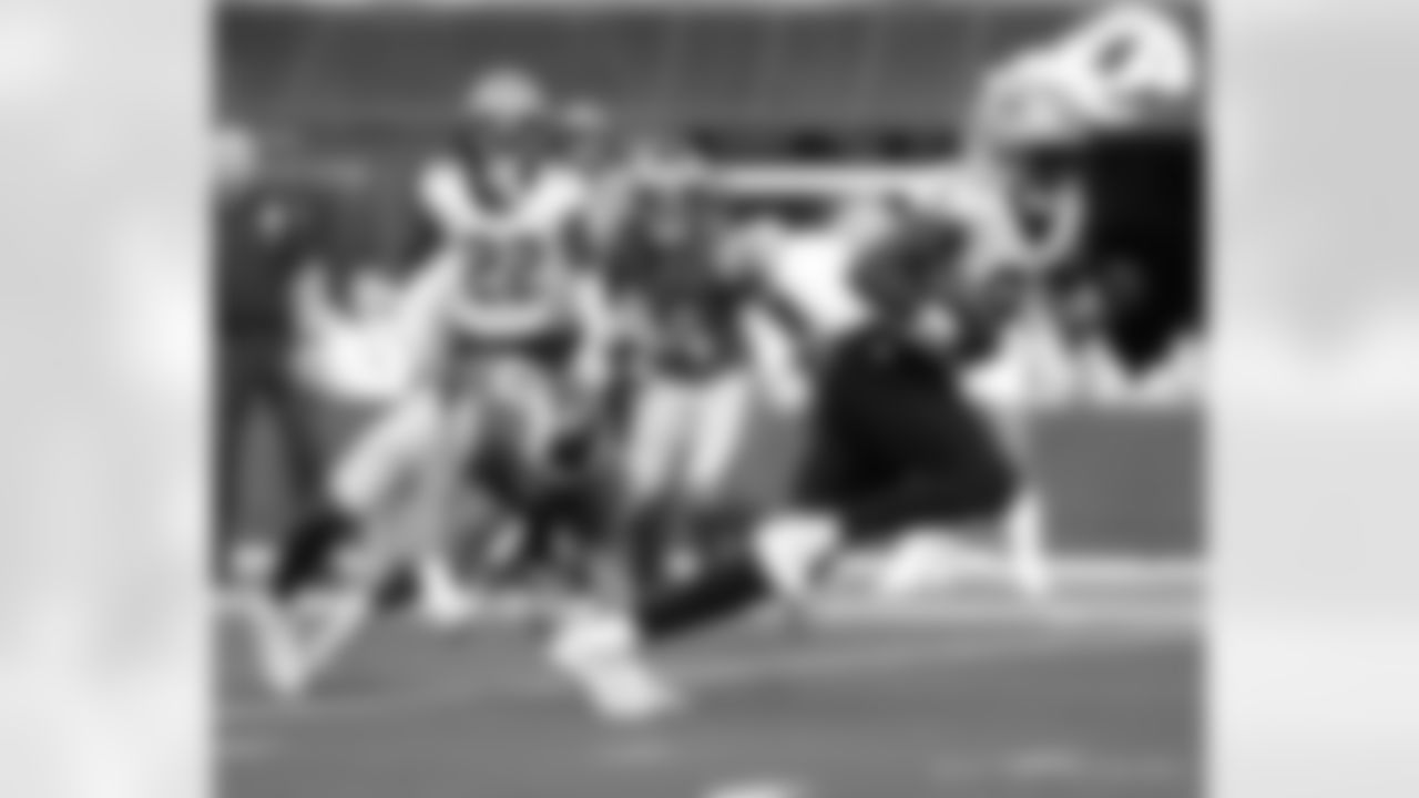 Check out the game action photos from the New Orleans Saints game against the Los Angeles Rams for Week 9 of the 2025 NFL season on Nov. 2, 2025 at SoFi Stadium.