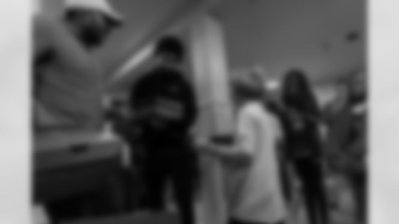 New Orleans Saints wide receiver Chris Olave hosted a Holiday Shoe Giveaway, donating shoes to the 18th Ward Girls Basketball team from the Boys & Girls Clubs of Metro Louisiana on Tuesday, Dec. 16, 2025.