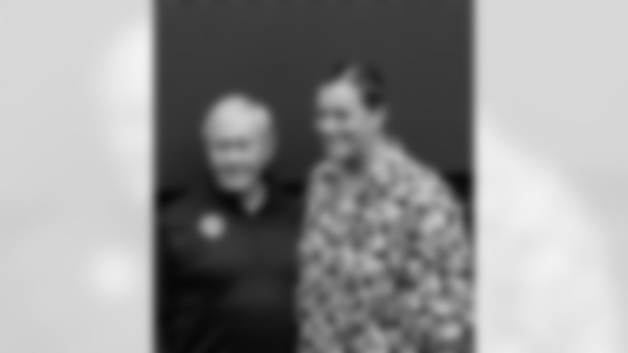 Guest speaker General Martin Dempsey joined New Orleans Saints staff for a discussion on leadership.