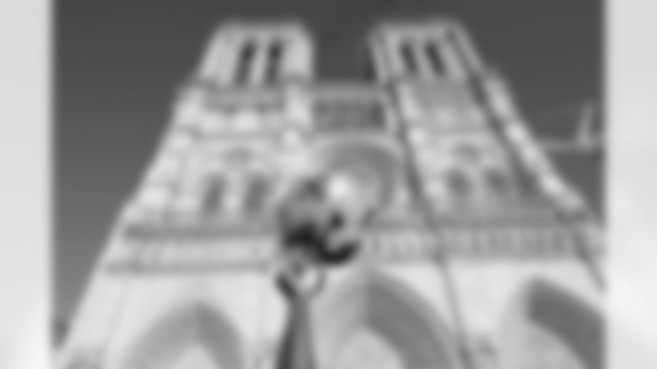 New Orleans Saints linebacker Demario Davis embraced French culture with a guided tour of Paris, visiting iconic landmarks like the Eiffel Tower, the Louvre Museum, Notre-Dame Cathedral of Paris, and more on Friday, July 11, 2025.
