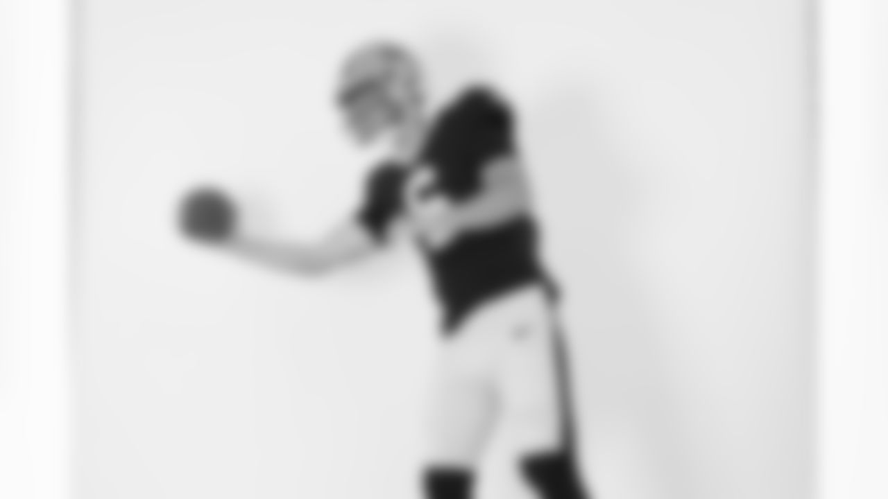 New Orleans Saints quarterback Tyler Shough (6) poses for a portrait during the NFLPA Rookie Premiere on Saturday, May 17, 2025 in Thousand Oaks, Calif. (Ben Liebenberg/NFL)