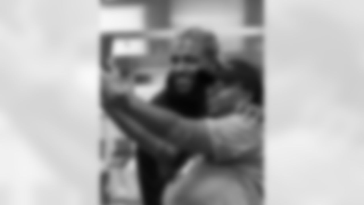 New Orleans Saints defensive end Cam Jordan visited students and staff at KIPP Morial School on Monday, Dec. 15, 2025, spending time engaging with students and supporting the school community.