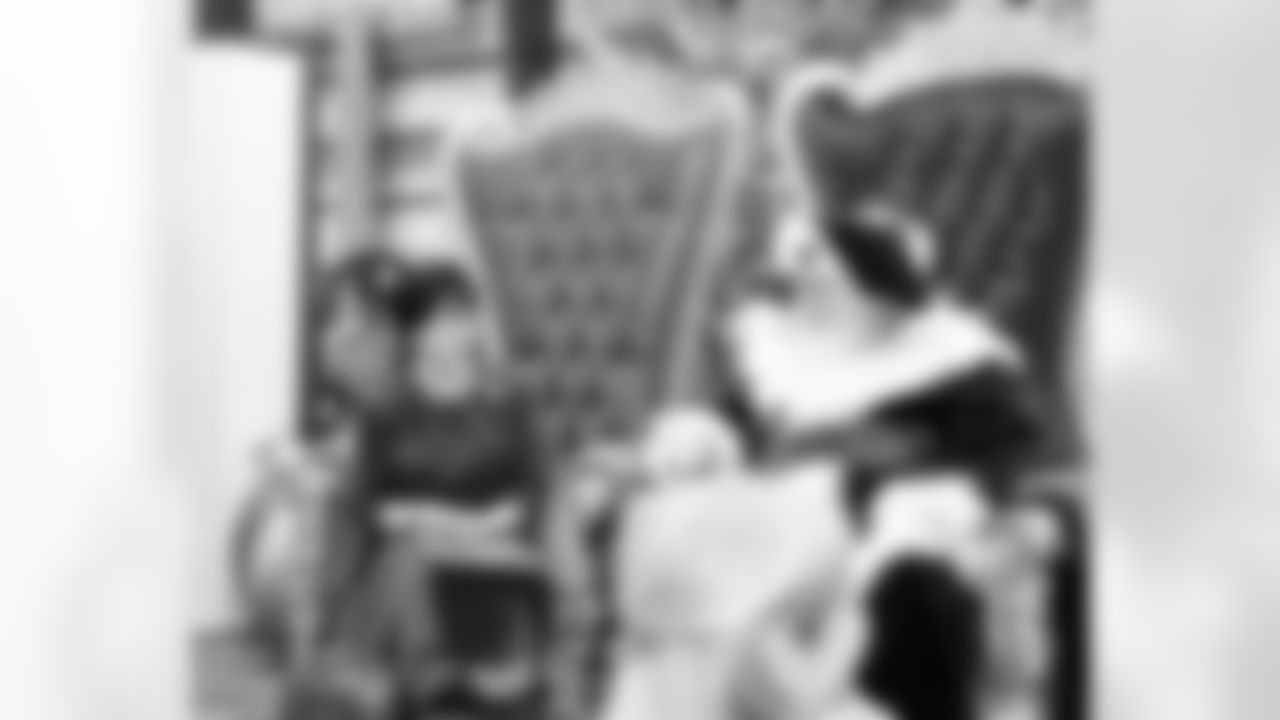 The New Orleans Saints hosted its 11th annual Sideline Pass holiday toy and gift drive in partnership with Saints owner and New Orleans Pelicans governor Gayle Benson and sideline reporter Jen Hale. Guests enjoyed appearances from defensive end Cam Jordan and tight end Juwan Johnson, plus the Saints Cheer Krewe, PelSquad, and more at the Ochsner Sports Performance Center on Tuesday, Nov. 25, 2025.