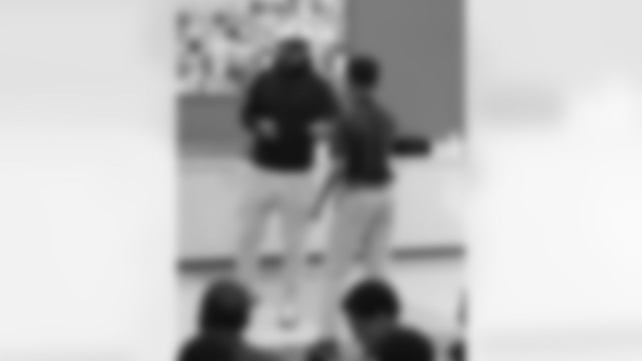 New Orleans Saints safety Terrell Burgess delivered 40 Sony headphones to 6th and 7th grade students at Good Shepherd School on Tuesday, Dec. 16, 2025, in partnership with The 18th Ward. The donation was part of Burgess' own community initiative to bring holiday cheer to students ahead of the holiday season.