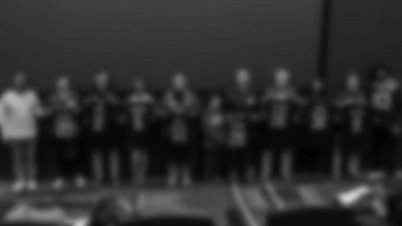 New Orleans Saints head athletic trainer Shone Gipson and tight end Juwan Johnson hosted an Athletic Trainers of the Week banquet for Ochsner Andrews Orthopedics & Sports Medicine, which included a tour of the Ochsner Sports Performance Center on January 28, 2026.