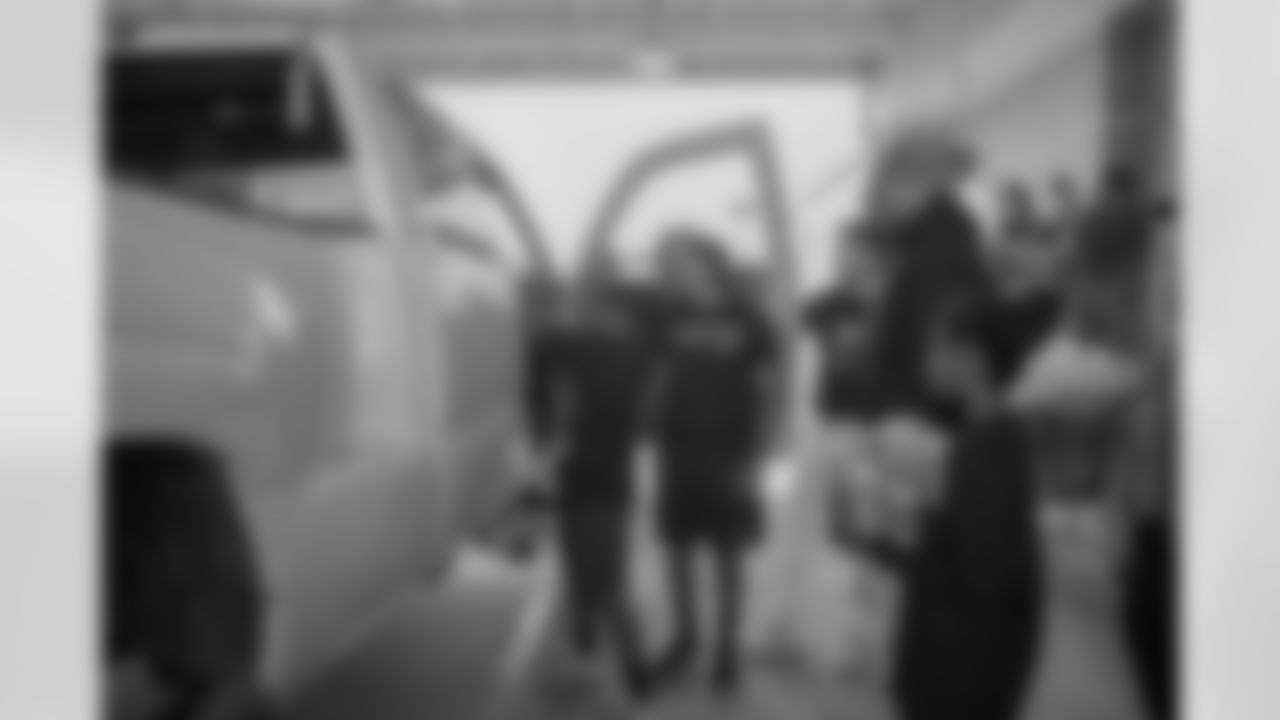 New Orleans Saints defensive end Cam Jordan welcomed local residents to the Cam Jordan Foundation's Turkey giveaway where he distributed holiday meals on Nov. 25, 2025.