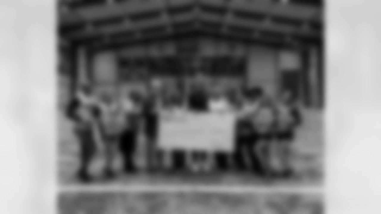 As part of the Kicks for Kids initiative, New Orleans Saints quarterback Tyler Shough and Keesler Federal Credit Union presented New Orleans Women & Children's Shelter with a donation for the Saints made field goals during the 2025 NFL season.