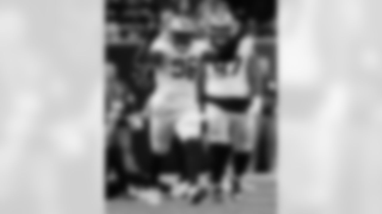 Check out the game action photos from the New Orleans Saints game against the Atlanta Falcons for Week 18 of the 2025 NFL season on Jan. 4, 2026 at Mercedes-Benz Stadium.