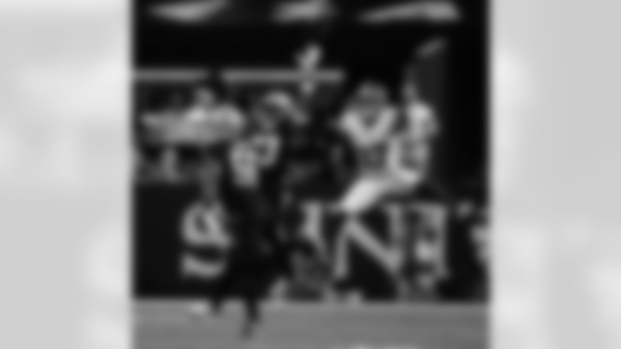 Check out the game action photos from the New Orleans Saints game against the New York Giants for Week 5 of the 2025 NFL season on Oct. 5, 2025 at Caesars Superdome.