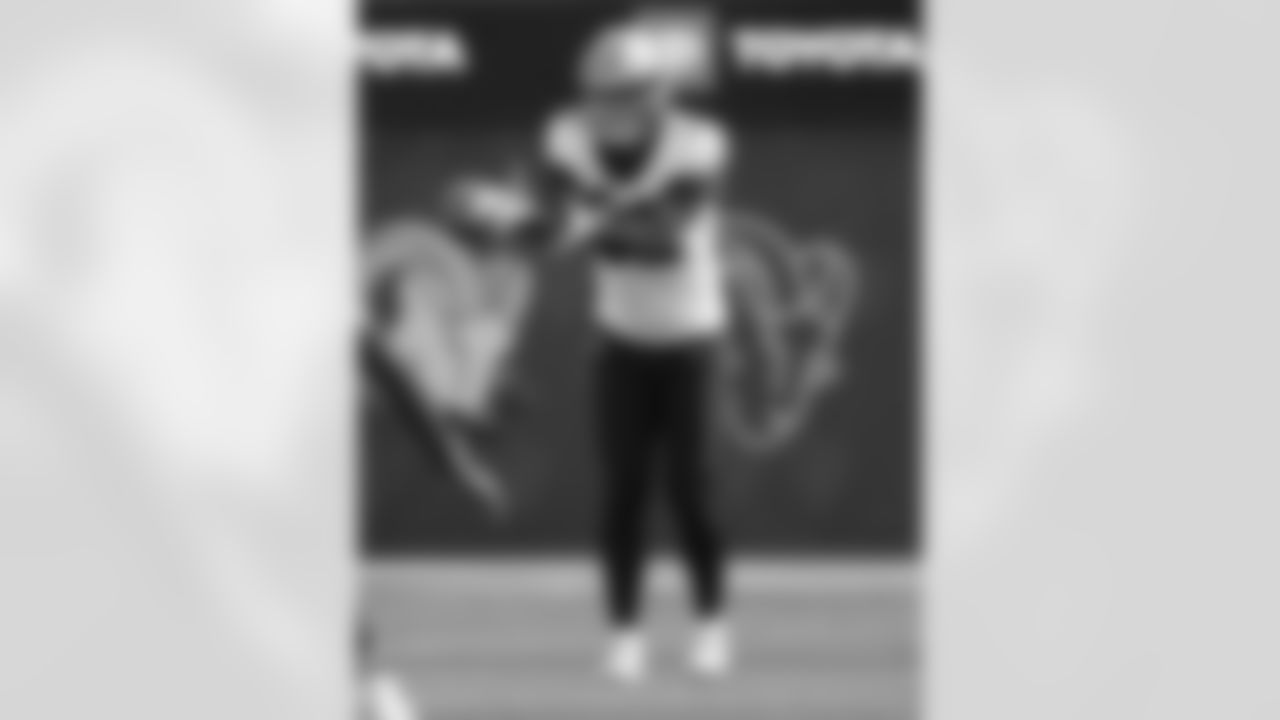 Check out the game action photos from the New Orleans Saints game against the Los Angeles Rams for Week 9 of the 2025 NFL season on Nov. 2, 2025 at SoFi Stadium.