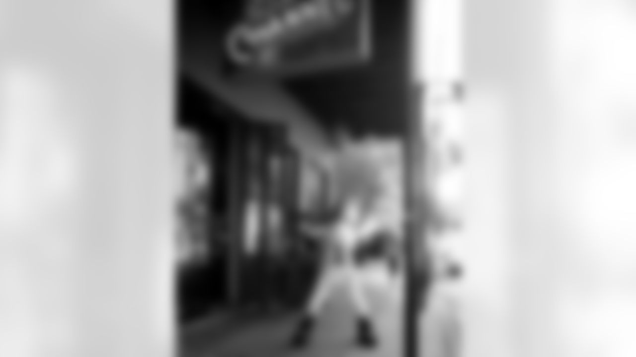 The New Orleans Saints hosted a watch party presented by Sire Spirits for their game against the Carolina Panthers on Nov. 9, 2025 at The Channel in New Orleans, Louisiana. Sir Saint and members of the Saints Cheer Krewe were in attendance and interacting with fans during the event.