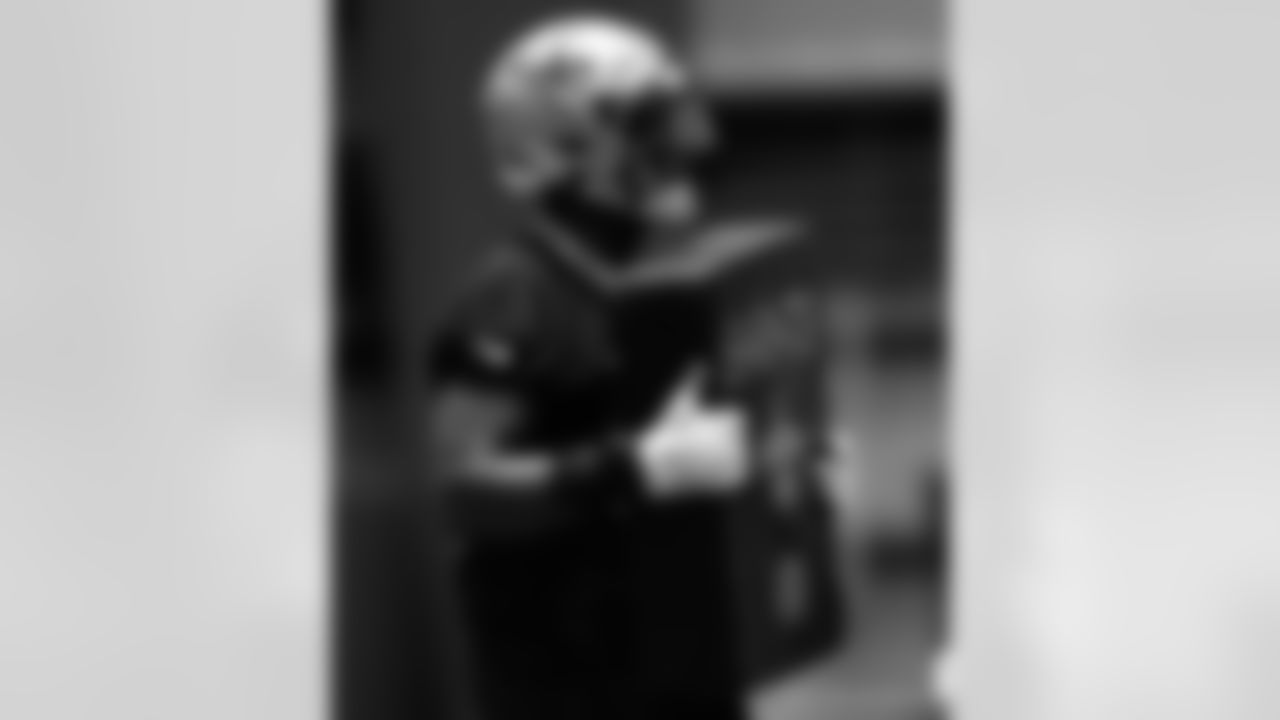 New Orleans Saints players attended 2025 Rookie Minicamp workouts at the Ochsner Sports Performance Center on May 10, 2025.