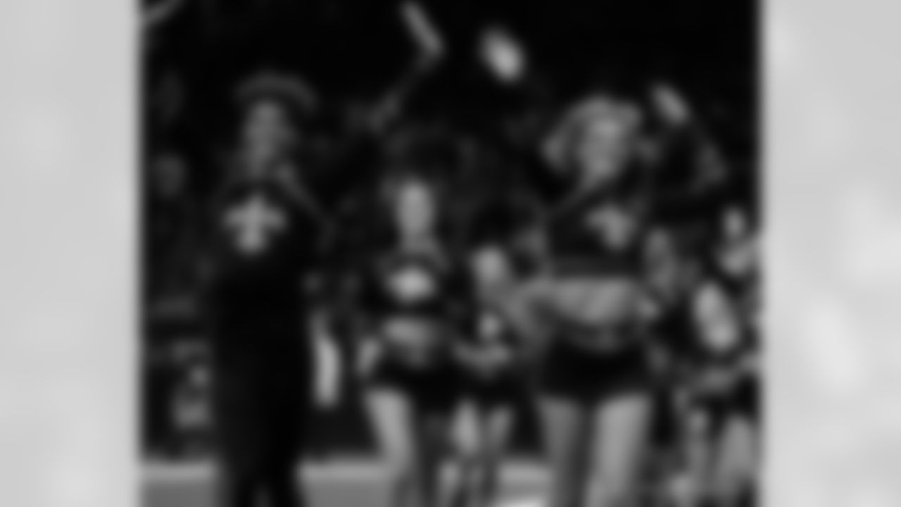Check out the entertainment photos from the New Orleans Saints game against the New England Patriots for Week 6 of the 2025 NFL season on October 12, 2025 at Caesars Superdome.