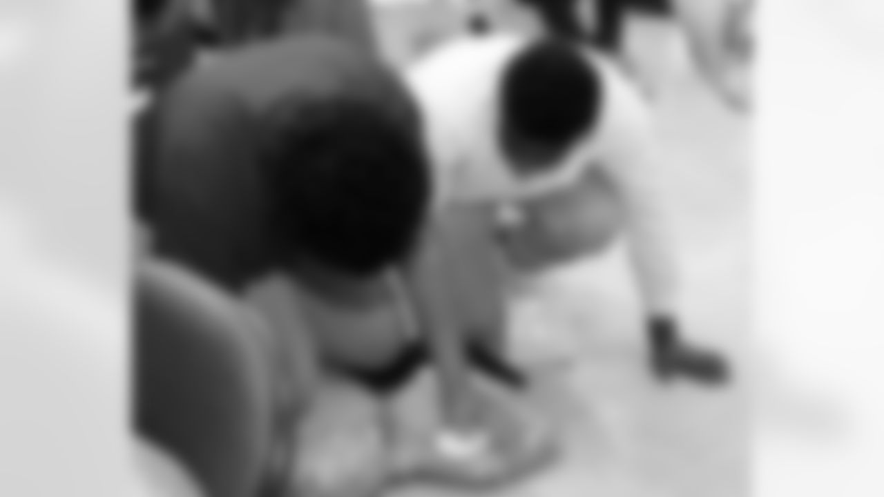 New Orleans Saints safety Justin Reid hosted CPR education event with the American Heart Association at John Ehret High School to unveil his custom My Cause, My Cleats design on Tuesday, Nov. 18, 2025.